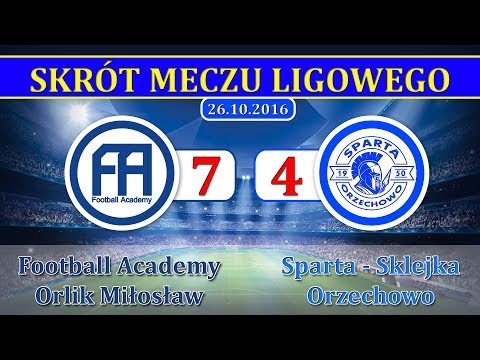 ⚽ FA Miłosław vs Sparta Sklejka Orzechowo (Orlik E1) 🎥