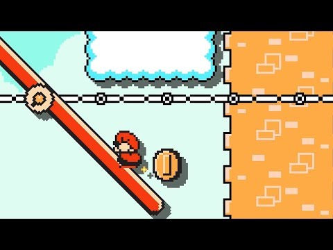 Super Mario Maker 2 🔧 Seesaw Skies 🔧 by Squadaloo