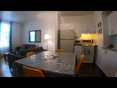 Amaryllis, logements meublé tout inclus de 2 chambres, Montréal 5 min Métro Lasalle, IRIE Location