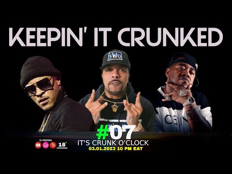 🔥BEST TBT HIPHOP CRUNK 7 AUDIO MIX  - [TI, LIL FLIP, LIL JON, TWISTA, UNK, LIL SCRAPPY] DJ ROQSA