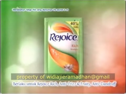 Rejoice Rich Commercial - Meet the Parents + Promo (2010) (15s) (Indonesia)