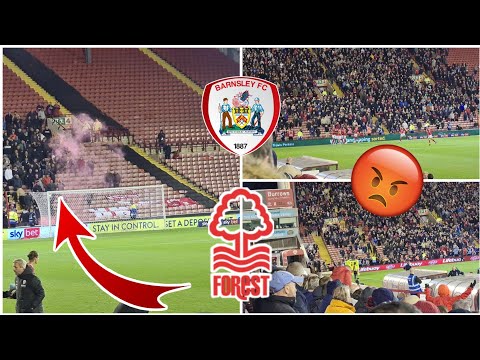 ELECTRIC AWAY FANS, LIMBS PYROS & PENALTY DRAMA! / Barnsley vs Nottingham Forest Vlog!
