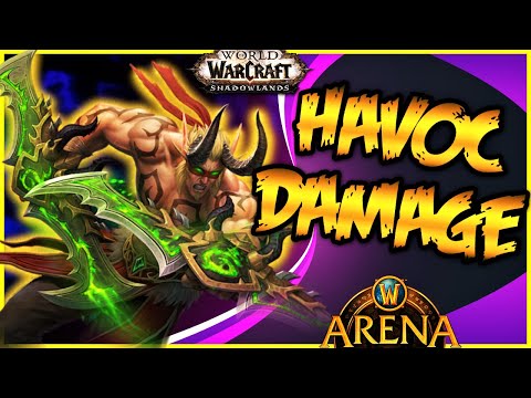 Shadowlands PvP Havoc DH | Arena Gameplay | DOUBLE Legendary