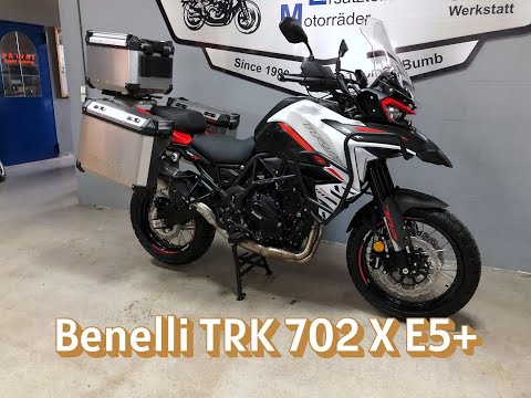Benelli TRK 702 X E5+ - All information about the revised TRK