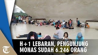 Suasana H+1 Lebaran, Pengunjung Monas Mencapai 6.246 Orang