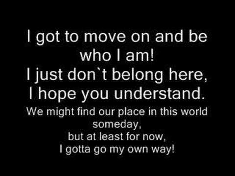 Own my way песня. Go your own way. Own my way песня. Надпись go your own way. Get your way идиомы.