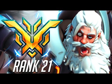 SUPER RANK 21 TANK MAIN - REINHARDT! [ OVERWATCH 2 SEASON 3 TOP 500 ]