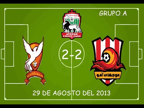 Liga Premier de Afganistán 2013   Simorgh Alborz 2 : 2 Mawjhai Amu