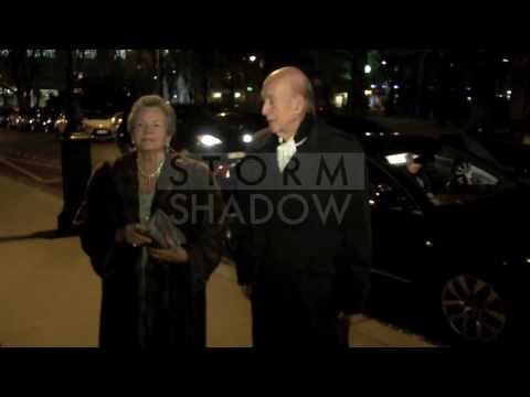 EXCLUSIVE - Former French President Valery Giscard d'Estaing and his wife in Paris