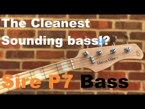 Marcus Miller Sire P7 Bass Guitar Demo/Review