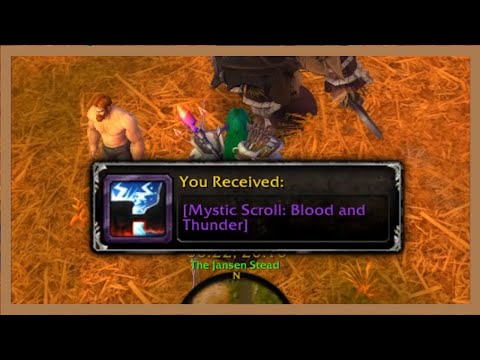 how to get BLOOD AND THUNDER in Warcraft reborn - ascension bronzebeard! A+H #2