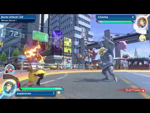 Burst Attack! DX 1 - Winners Round 1: superoven (Braixen) vs Charles (Machamp)