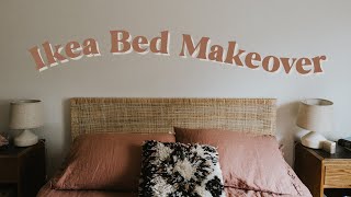 DIY Cane Headboard - Ikea TARVA Bed Hack