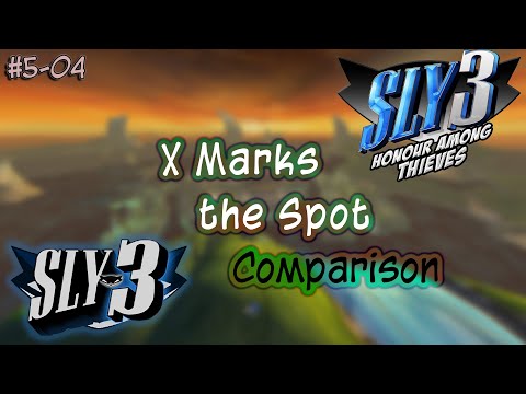 Sly 3 Episode 5: X Marks the Spot comparison (0921.1843 vs. 0802.0136)