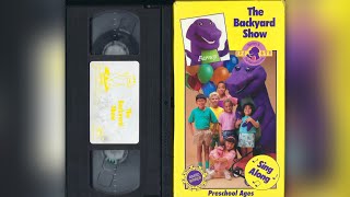 Barney: The Backyard Show [1988] - 1991 VHS Release