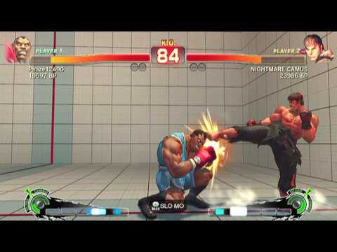 SSF4 [A vs A]: Phaze12490(#8 Balrog) vs NIGHTMARE CAMUS(#5 Ryu) Ep.264 - HD 720p