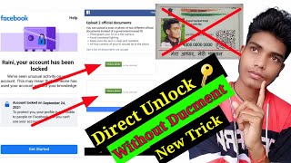 How to unlock facebook account without id proof 2022 | Your Facebook Account Has Been Locked Problem