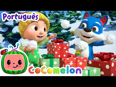 Capa de O Natal tá Chegando! | Cocomelon em Português | Músicas Infantis e Desenhos Animados para Crianças