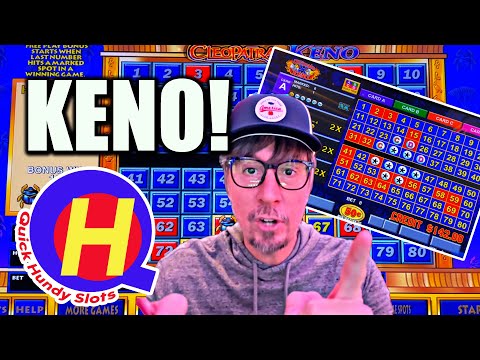 Ultimate X, Cleopatra and Caveman KENO Action from Aria Las Vegas!