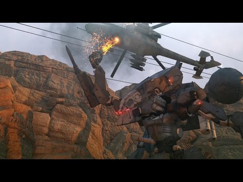 Metal Gear Solid 5: Sahelanthropus (2nd Encounter) Final Boss Fight (1080p 60fps)