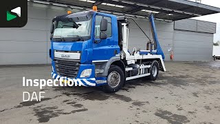 Venta de DAF CF 400 4X2 NL-Truck APK 14tons VDL skiploader ACC Automatic Euro camión portacontenedores - Imagen 4 | Autoline PY DAF CF 400 4X2 NL-Truck APK 14tons VDL skiploader ACC Automatic Euro camión portacontenedores | Imagen 4 - Autoline