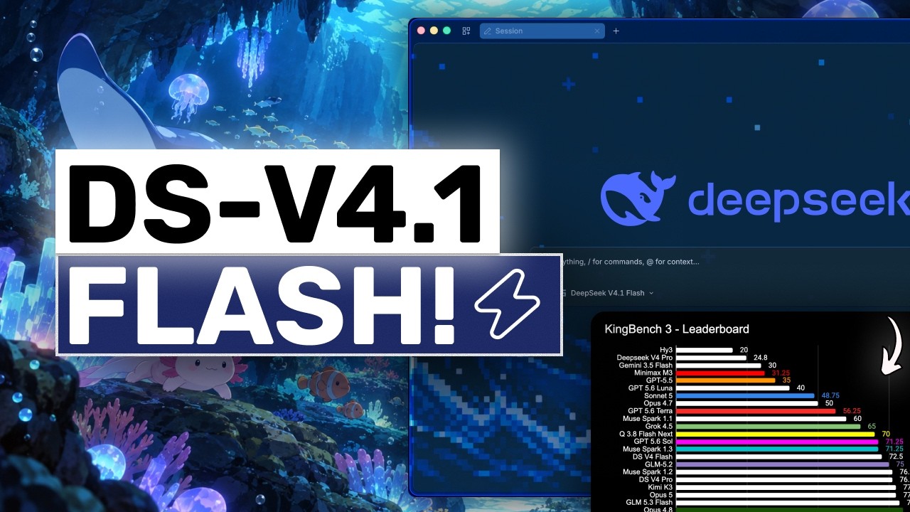 Deepseek V4.1 Flash (Fully Tested): 200 TPS & Beats Astra!? (+New Architecture Overview)