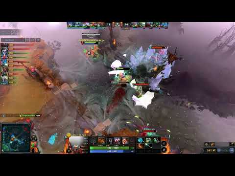 gpk - Queen of Pain Midlane | Dota 2 7.32c Gameplay