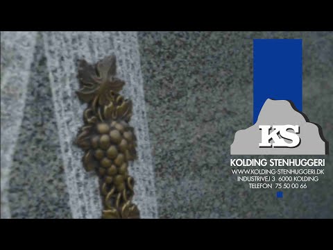 Dekorationer til gravsten / Kolding Stenhuggeri