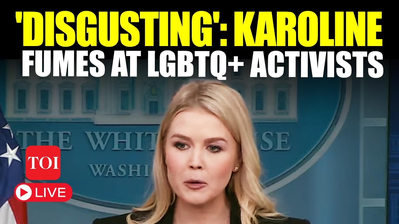 Karoline Leavitt Live: 'Only Two Sexes, Pretty Simple': Trump Secy Shuts Up LGBTQ+ Advocates | ICYMI
