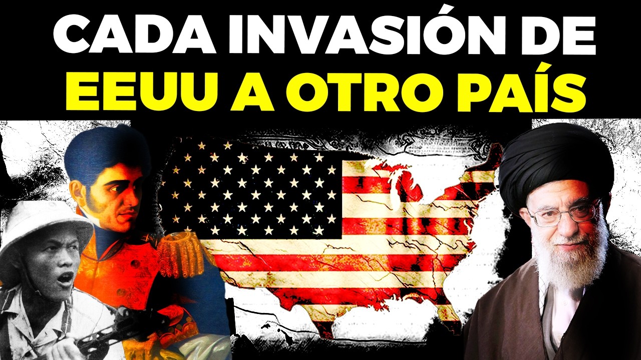 Cada Invasión de EEUU a Otro País Explicada en 32 minutos