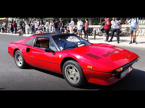FERRARI 308 GTS QV HARD ACCELERATION AND BRUTAL SOUND