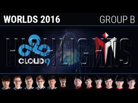 Cloud 9 vs I MAY Highlights, S6 World Championship 2016 Group B Day 4, C9 vs IMA
