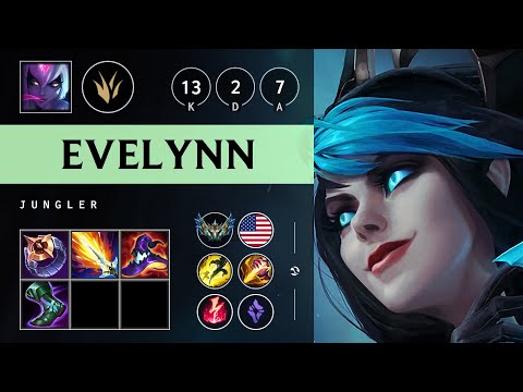 Evelynn Jungle vs Rengar: Legendary - NA Challenger Patch 14.23