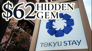 $62 Hidden Gem Next to Famous Shrine in Old Tokyo! | Tokyu Stay Monzen-nakacho