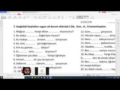 Turkish Language Course Lecture 51
