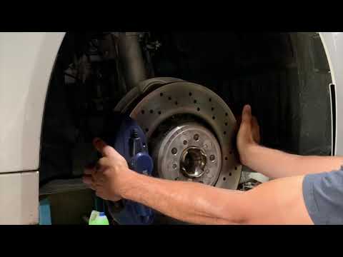 Replacing front pads bmw m4 competition