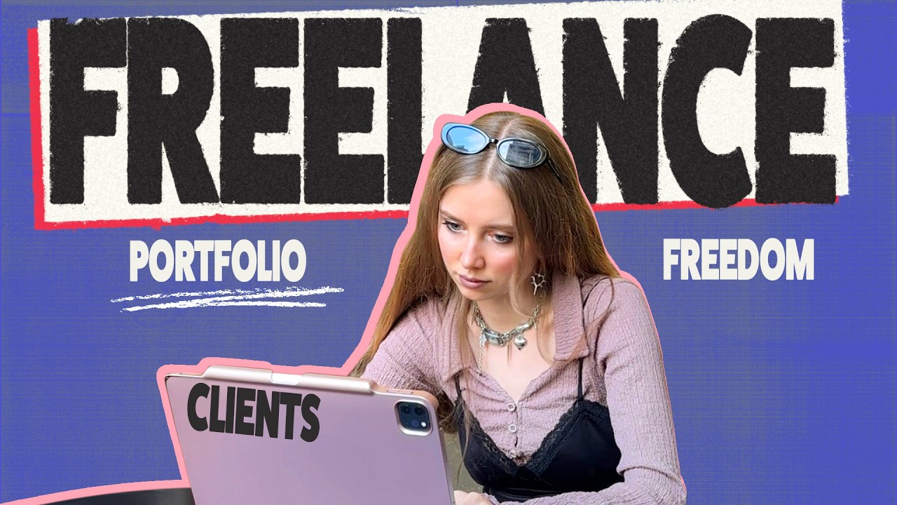 How I Became A Freelance Graphic Designer + Design Process