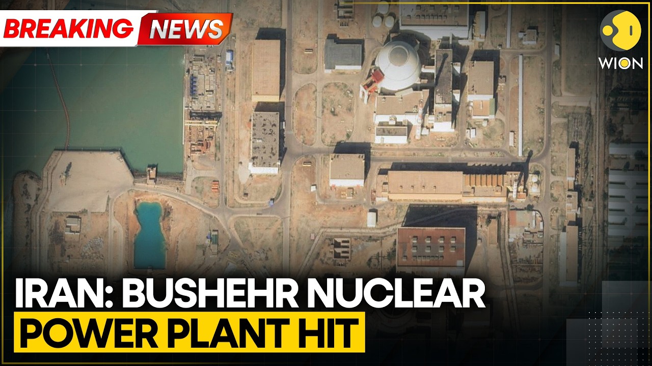 US-Iran War: Iran’s Bushehr Nuclear Plant Hit, Security Personnel Killed, Support Building Damaged