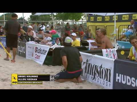 Drost/Kolinske vs. Allen/Keenan, 2015 AVP New York Men's Open Contender's Bracket