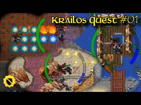 Krailos Quest #1 | Hungry New World | Como chegar em Krailos? - Tibia