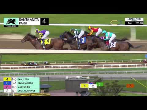 Kiss Today Goodbye wins Race 4 on Saturday, February 22, 2020 at Santa Anita Park.