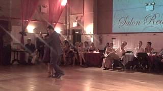Carolina Jaurena and Andres Bravo at SALON REALE, nyc 2013 - Argentine Tango