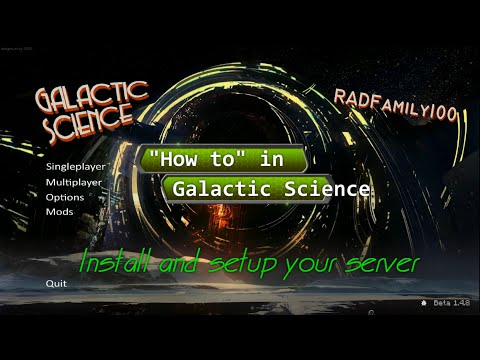 Galactic Science Setup a LAN Server