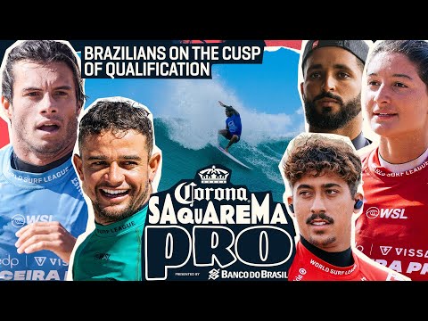 Excellent Waves From The Brazilians On The Cusp Of Championship Tour Qualification