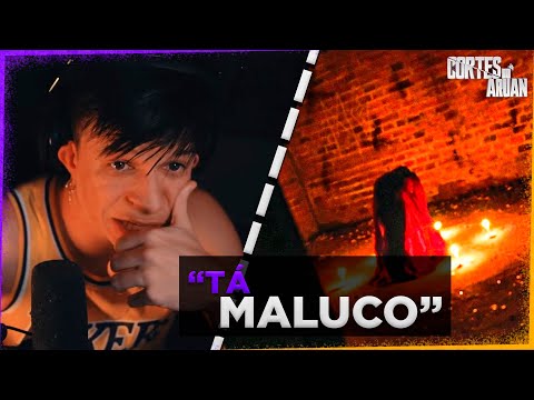 ARUAN REAGE A O HOMEM DA CAPA VERMELHA APARECEU NO HOSPITAL ABANDONADO!!! (CLONE) - Cortes do Aruan