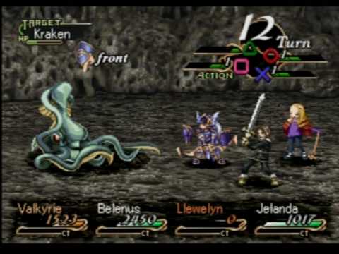 Valkyrie Profile - 13 - Kraken in a Cave