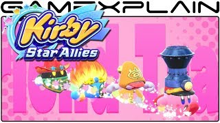 Kirby Star Allies - Friend Train & Friend Star Gameplay