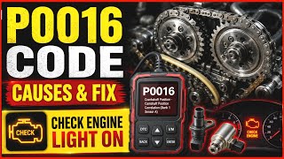 P0016 Code: Causes and Solutions | How To Fix Code P0016