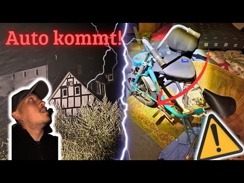 PLÖTZLICH KOMMT EIN AUTO!| VERLASSENES WOHNHAUS 🏚️