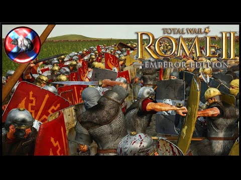 Strong Factions Strong Battle!!  2v2-Rome 2 Total War